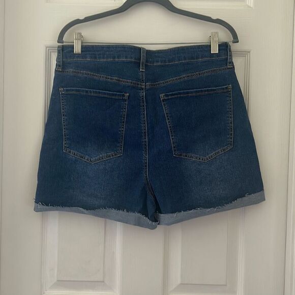 Just Fab Monroe High-Waisted Curvy Tummy Tamer Shorts size 34 women’s - Picture 5 of 7